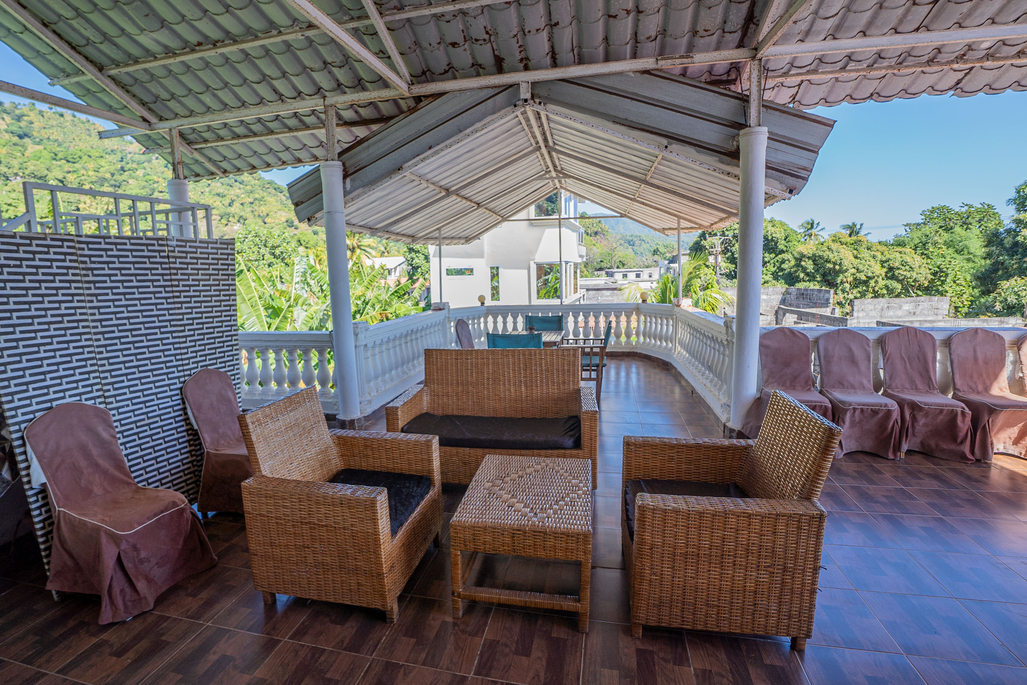 Terrasse avec vue
