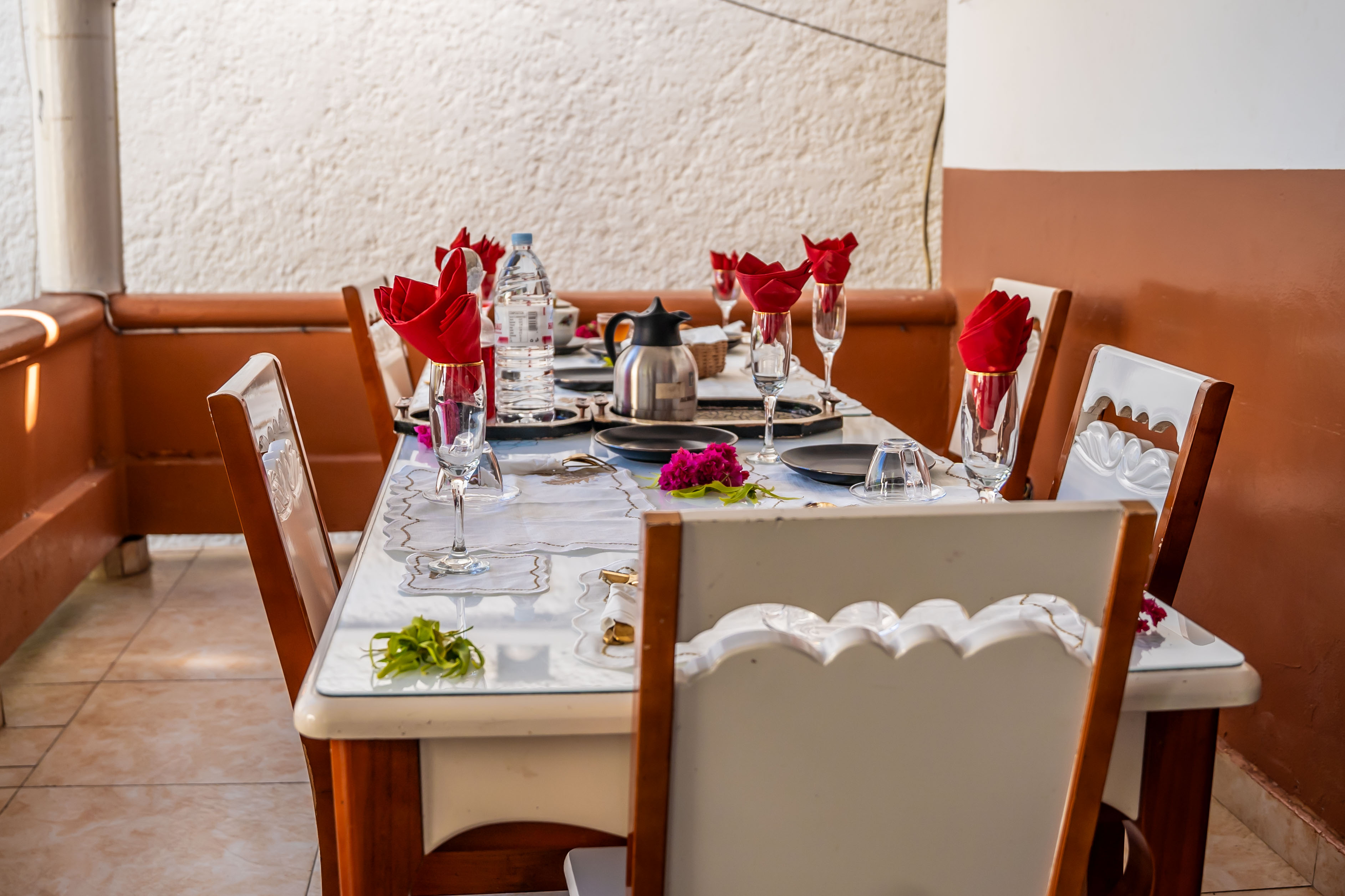 Terrasse du restaurant Le Jasmin